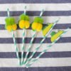 Pineapple Environmental Art Paper Straw - Image 5